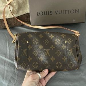 Louis Vuitton Favorite Handbag Monogram Authentic
